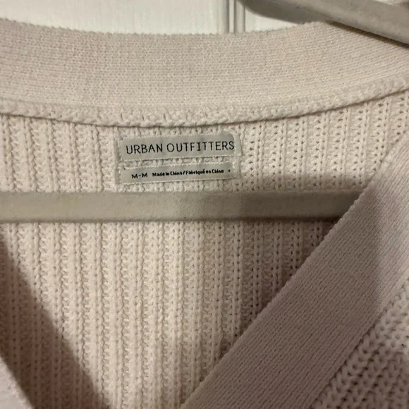 Urban Outfitters Cream Button-Up Cardigan - Picture 2 of 8